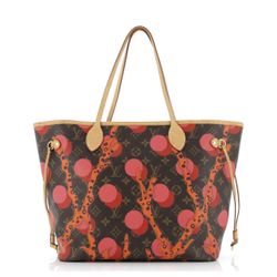 Louis Vuitton Limited Edition Ramages Neverfull MM - Red/Pink Cherry