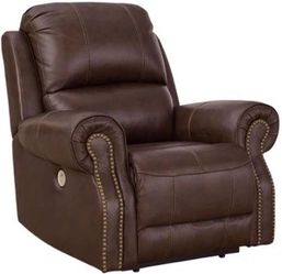 NEW Ashley Freyeburg Power Recliner – Leather – Zero Wall – $650 OBO