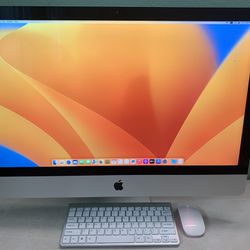 iMac 27 inches - Retina 5K- core i7- MacOS Ventura
