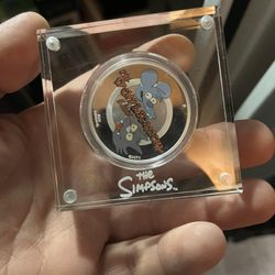 Silver Coin The Simpsons. :)