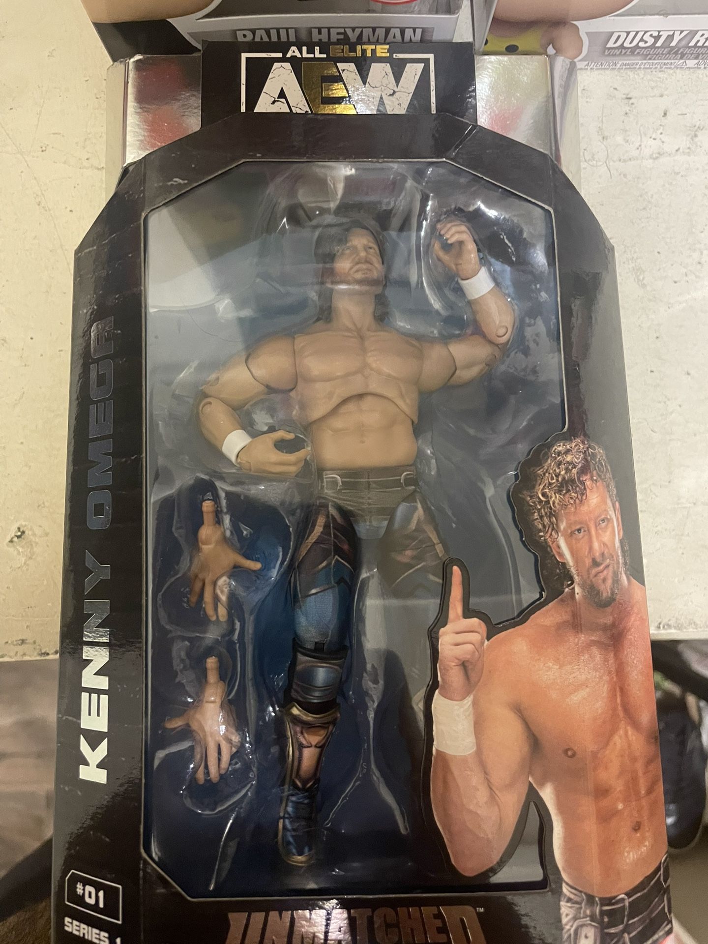 Kenny Omega AEW Unmatched Series 1 Action Figure