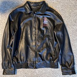 Vintage Sun Microsystems Java Leather Jacket 