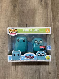 Funko Pop Adventure Time Finn & Jake Ghost GITD 2026 Fall Convention Exclusive