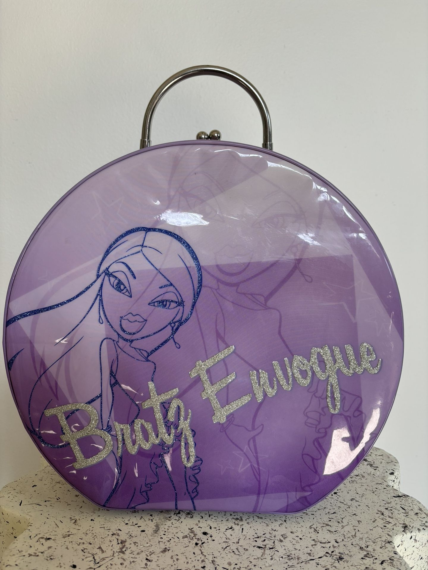 Vintage 2004 Bratz Envogue Vinyl Doll and Accessories Carrying Storage Case/bag
