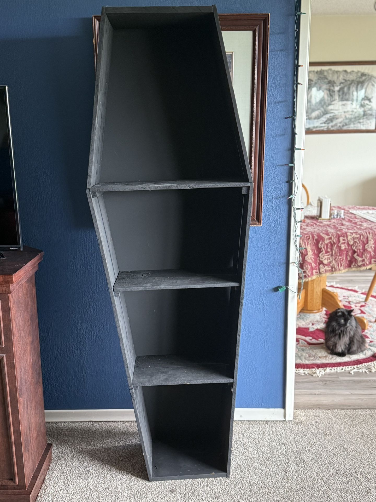 Black Coffin Bookshelf