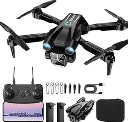 Drone with Camera 1080P HD, Mini Drone for Beginners Kids Adults, RC Quadcopter with 2 Batteries, Carrying Case, Stable Hover, Trajectory Flight, Grav