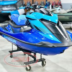 2023 Yamaha GP1800R HO w/ Audio (Azure Blue/Cyan) 3-Seater  Waverunner (Model #: GP1800D-YA)