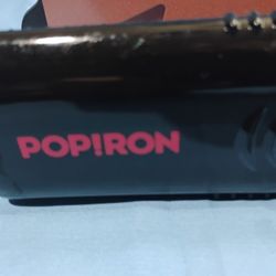 Popiron Parlor Hair Straightener 3D Image And Printing Iron Clean Tested And Works