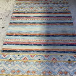 Multi Color Wool Rug