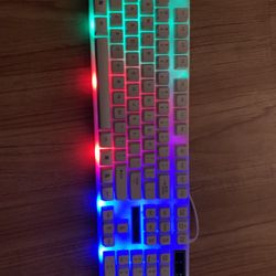 Gameing Mouse And Keyboard That Light Up 