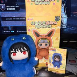 Naruto Blind Box Plush Sasuke 