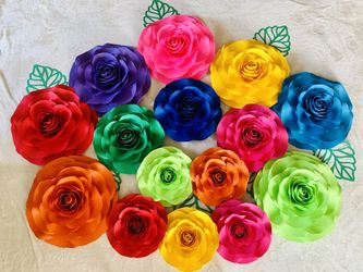 Fiesta Theme Paper Flower