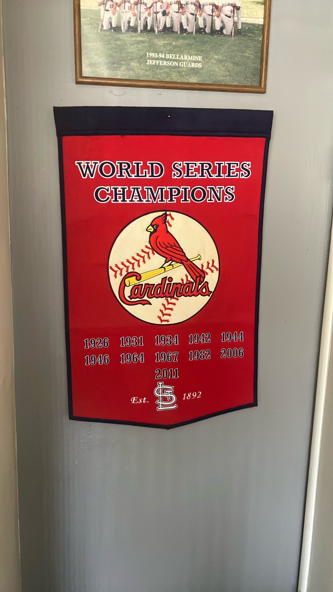 St. Louis Cardinals Champion Pennant 