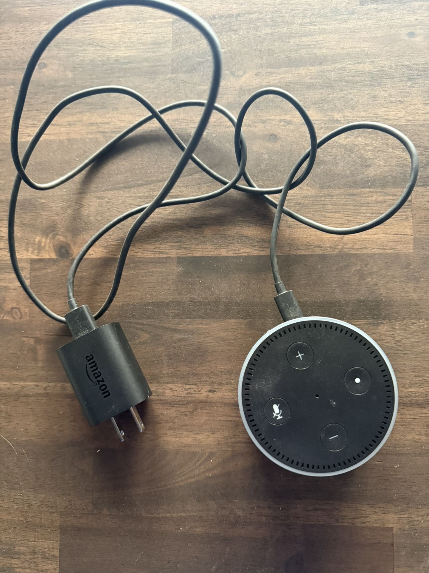 Amazon Echo Dot (2nd Gen) with Charger – Alexa Smart Speaker