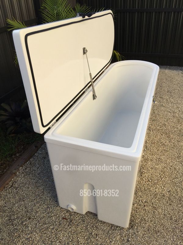 Fiberglass Cooler / Fish Box / Coffin Cooler for Sale in Miami, FL