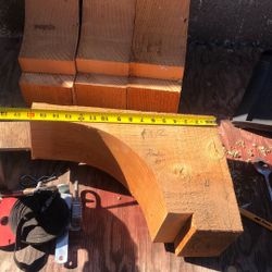 4 Decorative Wood Corbel 