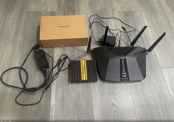 Firewalla Gold Security Router (w/ Original Box) + NETGEAR Nighthawk AX6 WiFi 6 Router Bundle