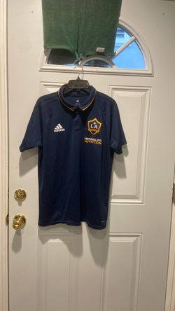 Youth L  La Galaxy button up shirt
