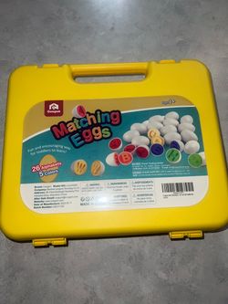 Matching Eggs Alphabet