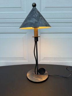 **RARE** Vintage 80’s Post-Modern Memphis Table or Desk Lamp Designed by Robert Sonneman for George Kovacs