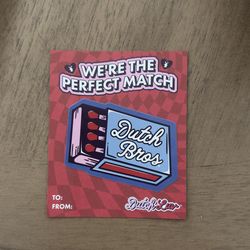Dutch bros sticker