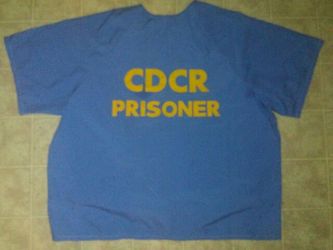 Real CDC PIA inmate shirt 3xL