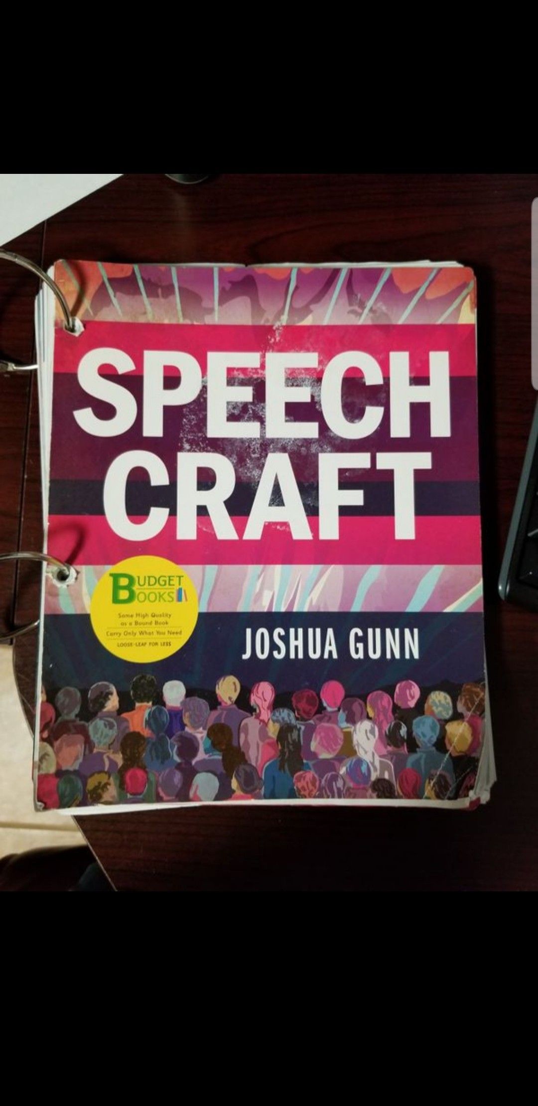 Speech Craft by Joshua Gunn.