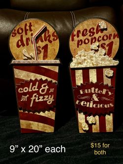 Vintage Movie Wall Decorations