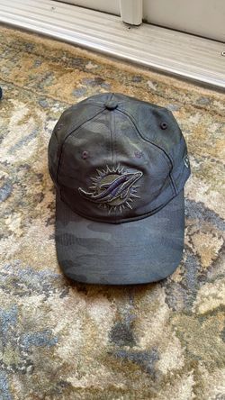 Miami Dolphins New Era Camo Dad Hat