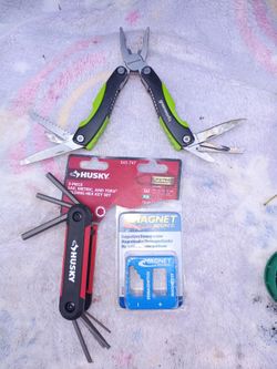 Folding tool key set