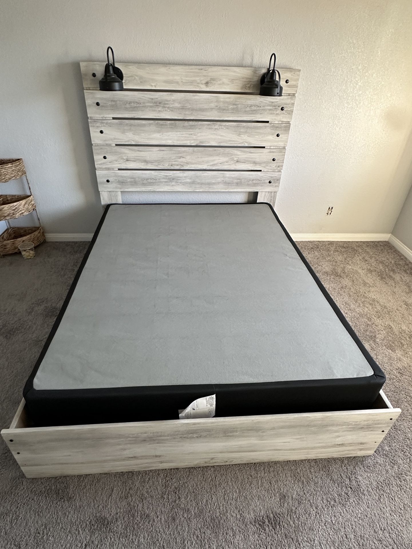 Queen Bed Frame And Box Spring
