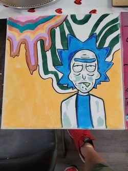 Rick And Morty Painting