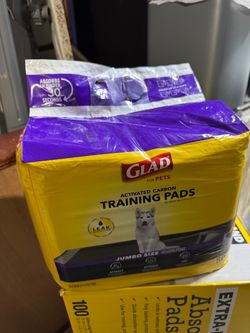 Glad Jumbo Leak Resistant Activated Carbon Training Pads 50 count