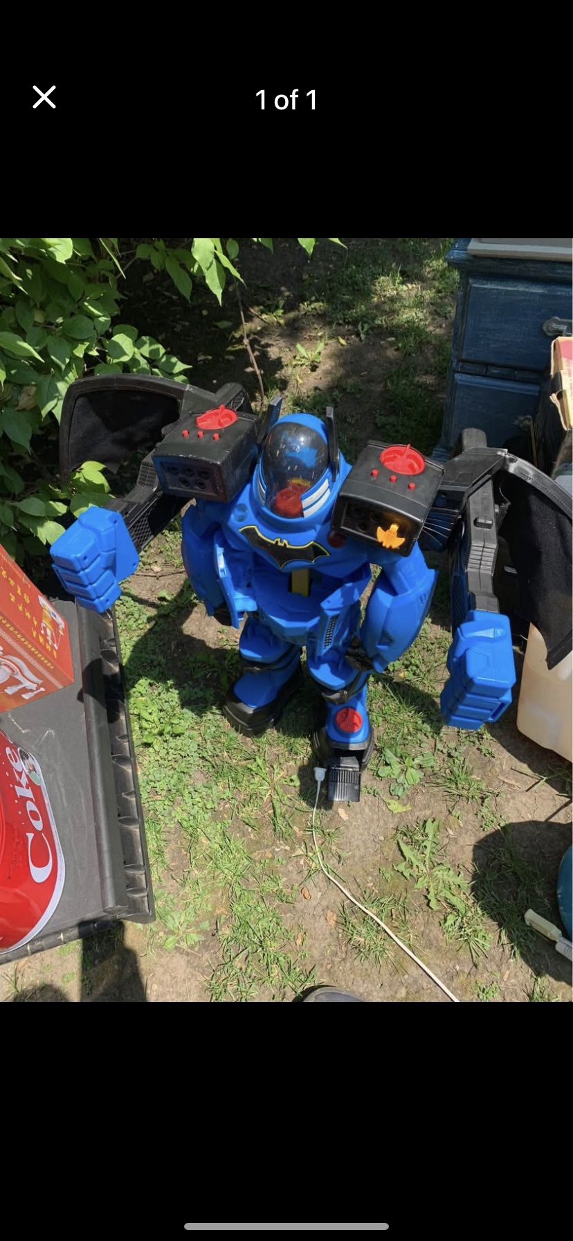 Robot Batman Toy!! $15!!