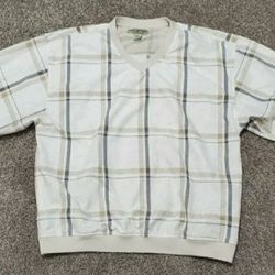 Men's Boca Classics Pullover Top Size XL White