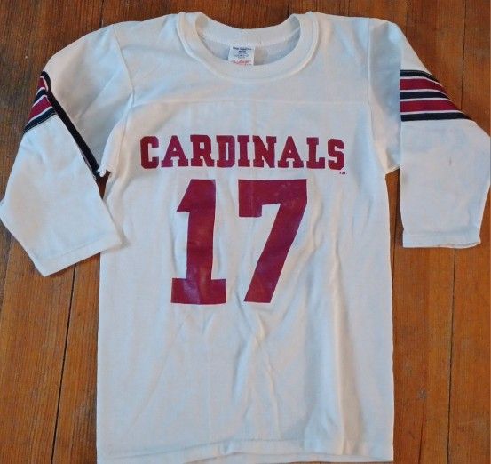 Vintage Youth Size Medium 1970 Rawlings St Louis Cardinals Jersey