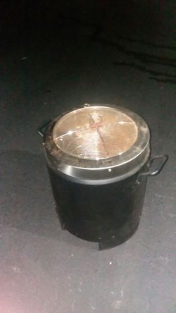 Propane turkey cooker