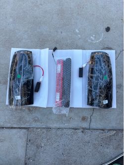Tail Light + 3rd Third Brake Cargo Lamp for 88-99 Silverado 1 Chevy GMC C/K C1500 C2500 C3500 K1500 K2500 K3500, 1 Blazer Rear LED Tai