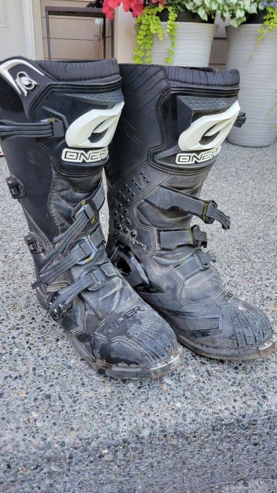 Dirt bike Boots-- O'neal --Size 12