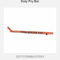 Form Buster Pry Bar with Wheels