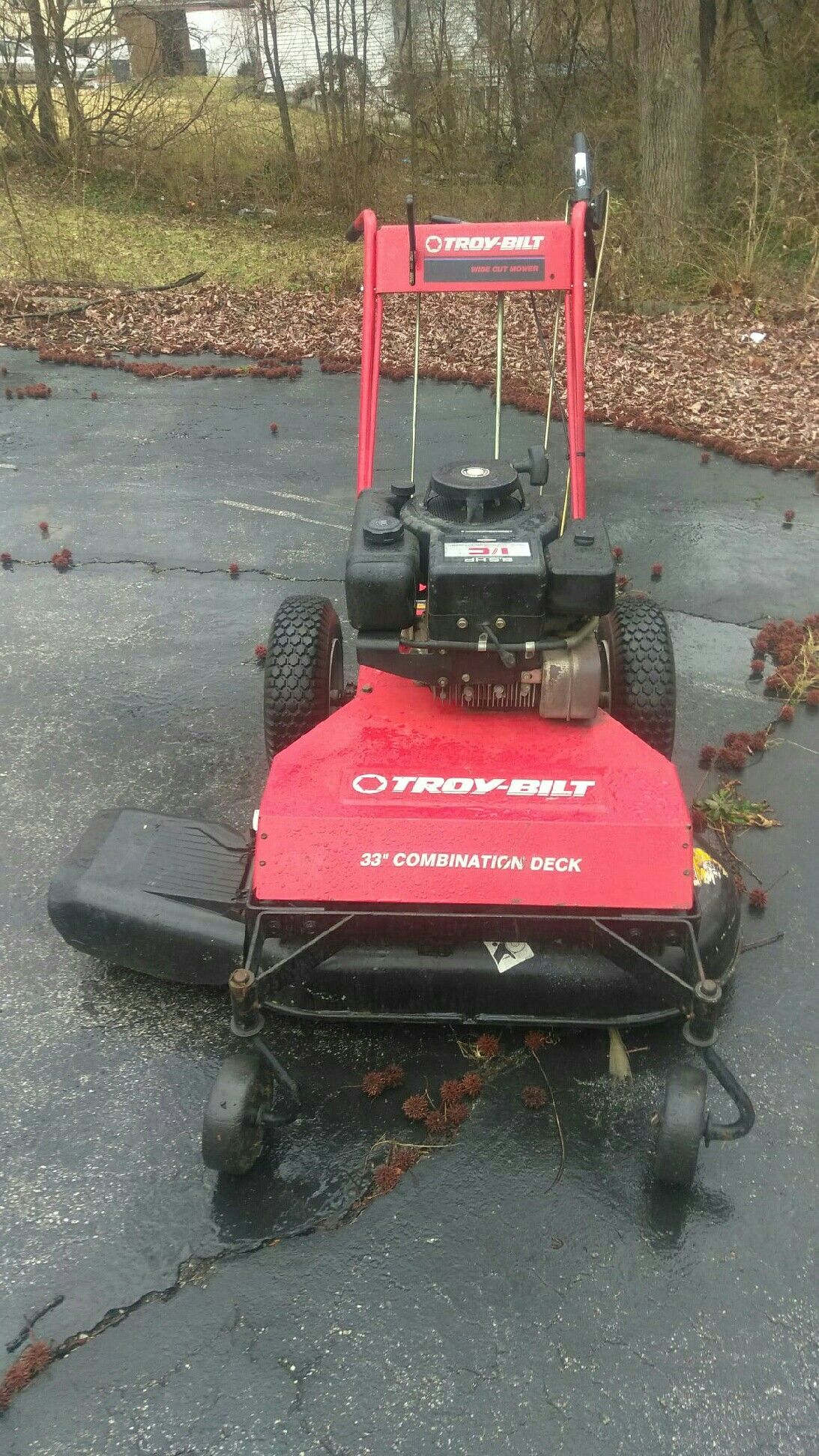 Troy-Bilt "33 Combination Deck" walk behind