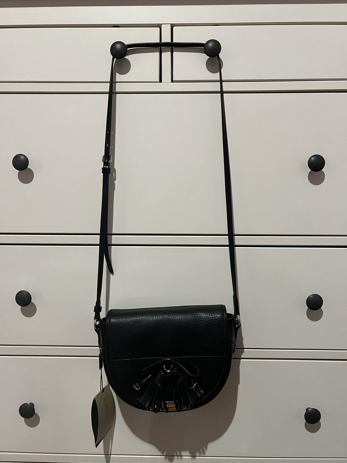 Burberry Black Leather Crossbody