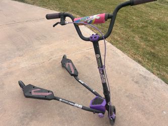 Y Fliker Carver C5 Scooter – Purple/Black