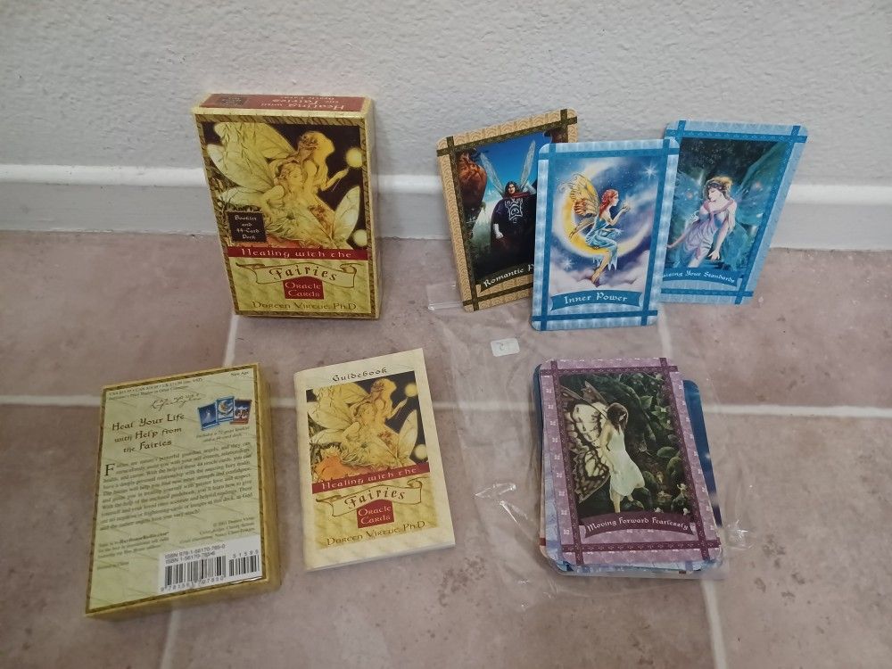 Healing with the Fairies Oracle Cards by Doreen Virtue, Ph.D.
