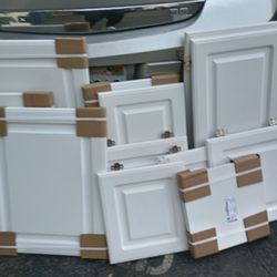 Brand New Cabinets For The Kitchen And The Bathroom White Beautiful Cabinets For Sale Between 10 To $25