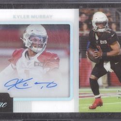 KYLER MURRAY 2020 PANINI ONE SHADOWBOX ON CARD AUTO 2/2 ENCASED SEALED #167