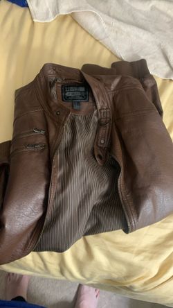 Jacket Xl Light Leather Brown 