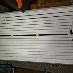 White Porch Swing