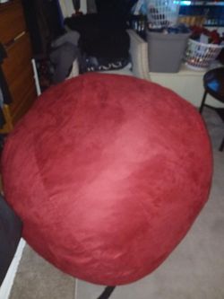 Large Huge 2 Person Red Beanie Love Sac