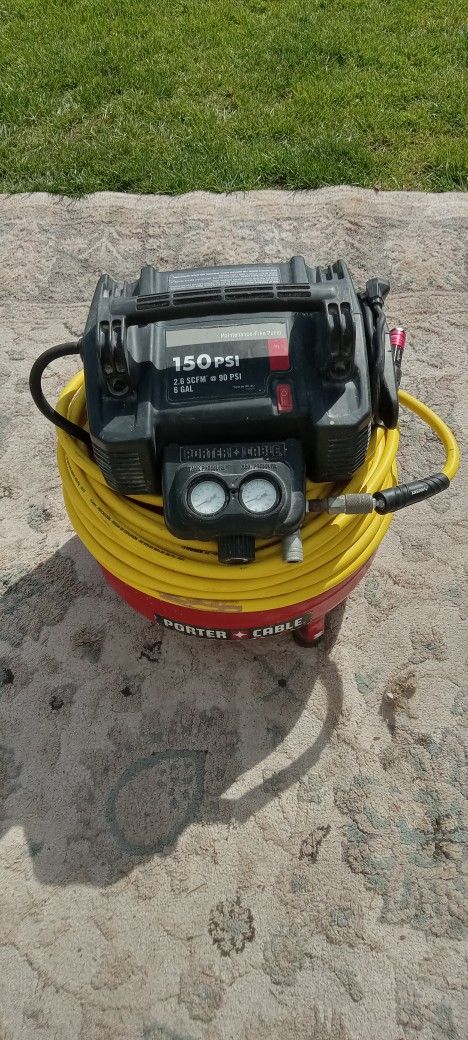 Porter Cable 6 Gal. 150PSI Pancake Air Compressor